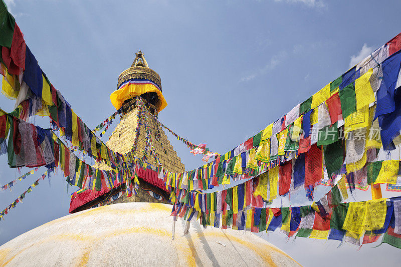 Bodnath Stupa，尼泊尔